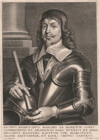 Jacobus Hamiltonius, marchio AB Hamilton, Comes Cambricensis et Aranensis - Pieter van Lisebetten