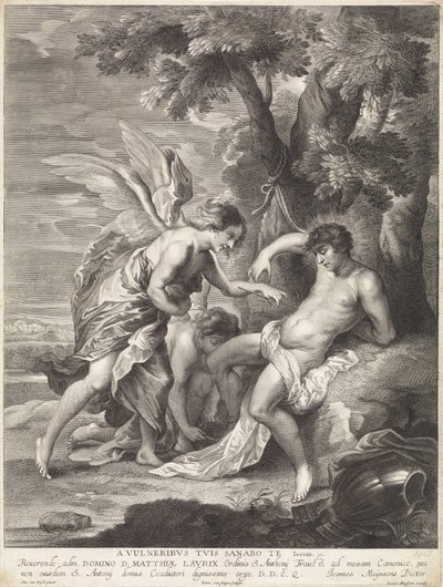 Saint Sébastien - Pieter van Schuppen