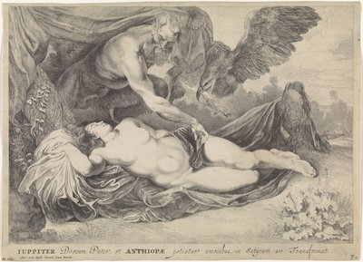 Jupiter et Antiope - Pieter van Sompel