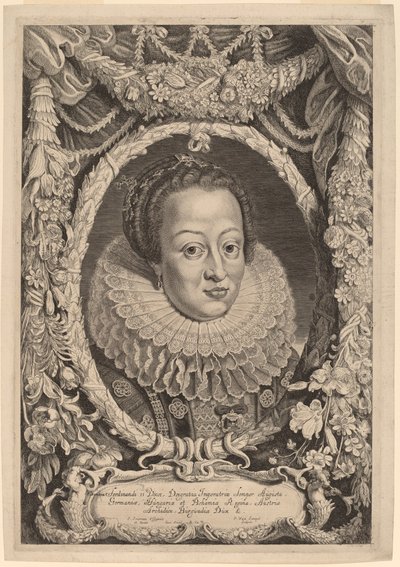 Eleanora, épouse de Ferdinand II - Pieter van Sompel after Pieter Claesz Soutman