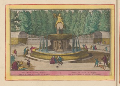 Fontaine de Bacchus dans les jardins du Palais Royal d