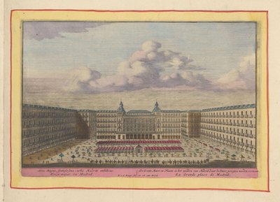 Plaza Mayor à Madrid - Pieter van den Berge
