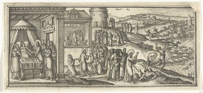 Guérisons du Christ - Pieter van der Borcht (I)