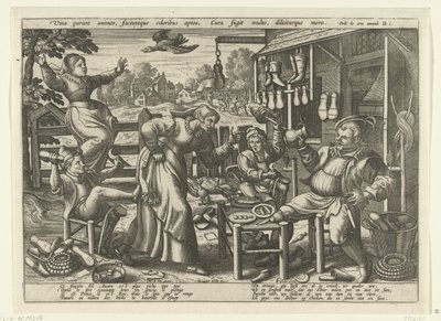 Le ménage gâté - Pieter van der Borcht (I)