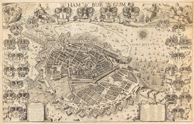 Carte de Hambourg - Pietersen