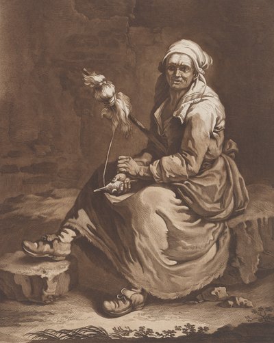 La vieille travailleuse - Pietro Jacopo Palmieri