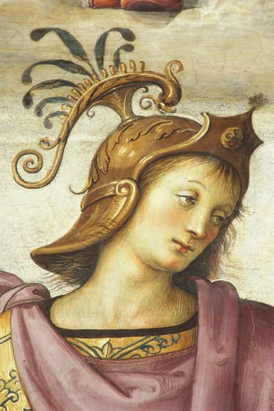 Publius Scipio, par Perugino (vers 1450-1523), fresque, Salle d