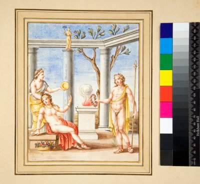 Une scène de sacrifice - Pietro Santi Bartoli