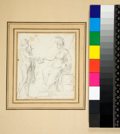 Grande muraille oblongue avec cinq compartiments - Pietro Santi Bartoli