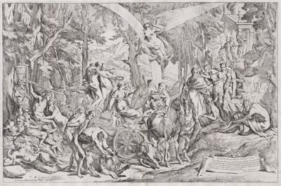 Le Triomphe de la peinture sur le Parnasse - Pietro Testa