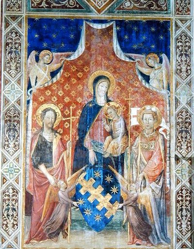 Madone et Enfant avec Saints - Pietro and Antonio di Miniato