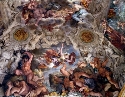 Le Triomphe de la Providence Divine (détail) - Pietro da Cortona