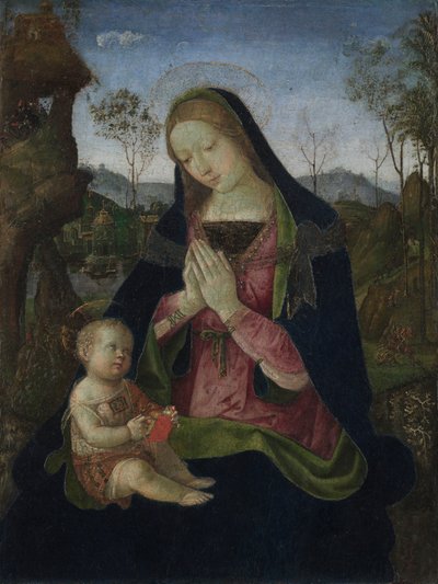 Vierge et Enfant, vers 1490-1500 - Pintoricchio