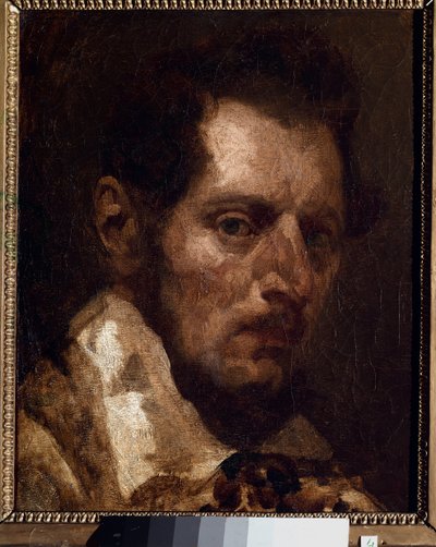Autoportrait à la manière de Théodore Géricault - Piotr Michalowski