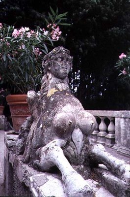 Ornement de jardin en forme de sphinx, c.1550 - Pirro Ligorio