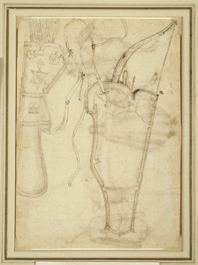 Étui à arc et carquois de flèches - Pisanello
