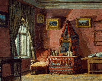 La chambre dans la maison du compositeur Piotr I. Tchaïkovski - Pjotr Iwanowitsch Petrowitschew