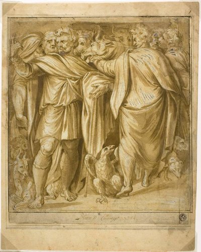 Scène sacrificielle - Polidoro da Caravaggio