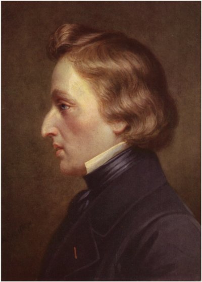 Portrait de Frédéric Chopin - Polish School
