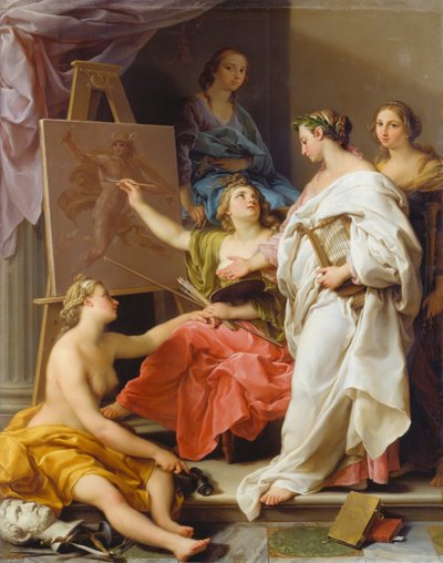 Allégorie des Arts - Pompeo Girolamo Batoni