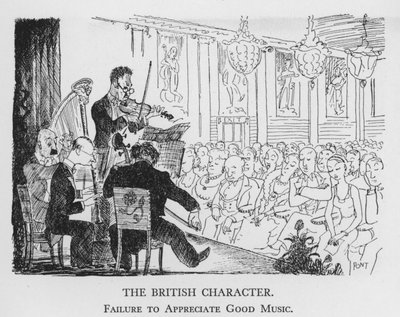 Le caractère britannique, incapacité à apprécier la bonne musique - Pont