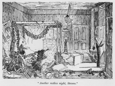 "Encore une nuit agitée, Stevens" - Pont