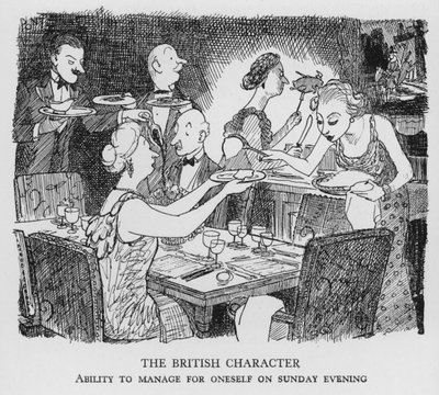 Le Caractère Britannique, Capacité à Se Débrouiller Seul le Dimanche Soir - Pont