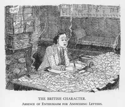 Le Caractère britannique, Absence d