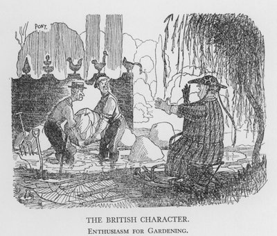 Le caractère britannique, Enthousiasme pour le jardinage - Pont
