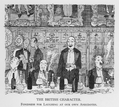 Le Caractère Britannique, Affection pour Rire de nos Propres Anecdotes - Pont