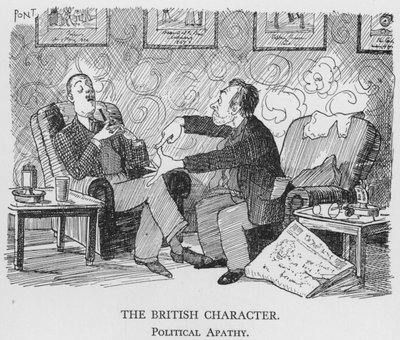 Le caractère britannique, apathie politique - Pont