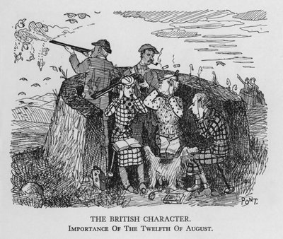 Le caractère britannique; Importance du 12 août - Pont