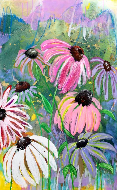 Un jardin de rudbeckies aux couleurs éclatantes - Poonam Choudhary