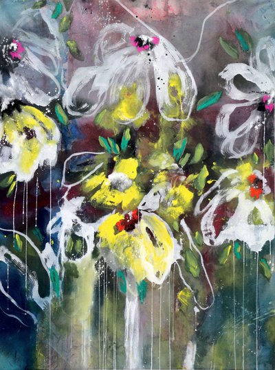 Une expression florale éclatante - Poonam Choudhary
