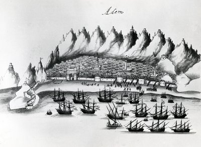Assaut portugais sur Aden, illustration de Légendes de l