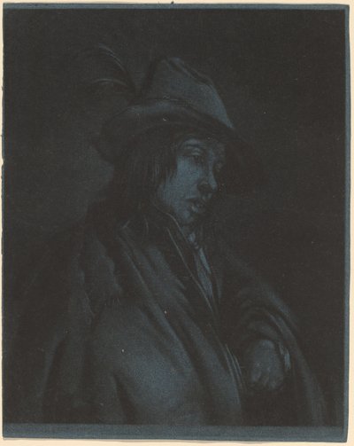 Jeune homme jouant de la vielle - Possibly Jan Stolker