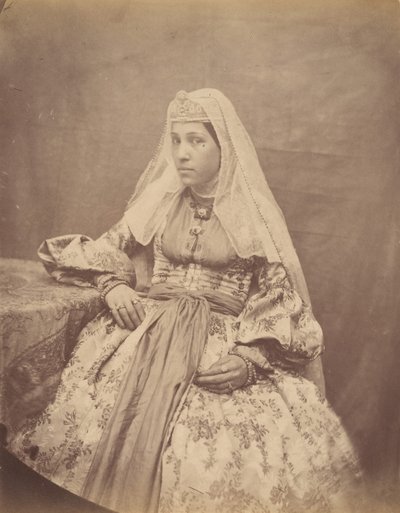 Femme arménienne de Téhéran - Possibly by Luigi Pesce.
