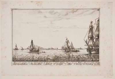 La traversée du Grand Belt par Frederik V - Poul Isac Grønvold
