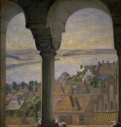 Vue depuis la tour de la cathédrale de Viborg - Poul S. Christiansen