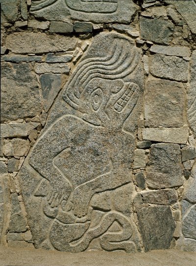 Mur avec relief d