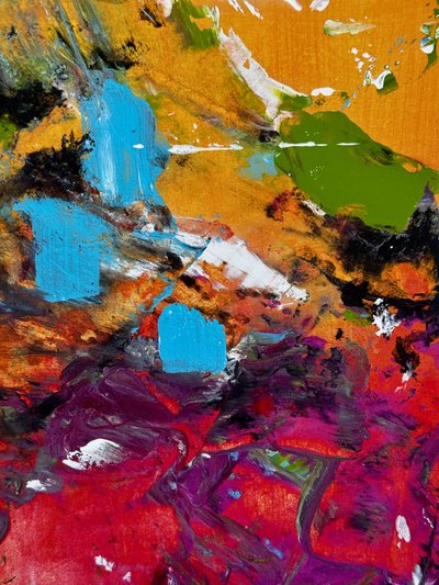 Une explosion de couleurs dynamique - Preston Harmon