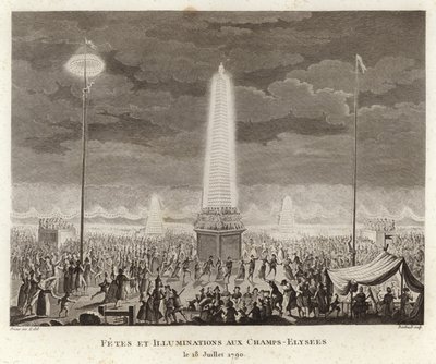 Festival et illuminations aux Champs-Élysées à Paris - Prieur