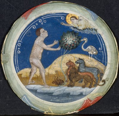 Médaillon de la bordure d