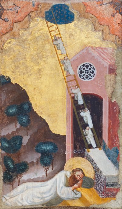 Vision de saint Romuald - Pseudo Jacopino di Francesco