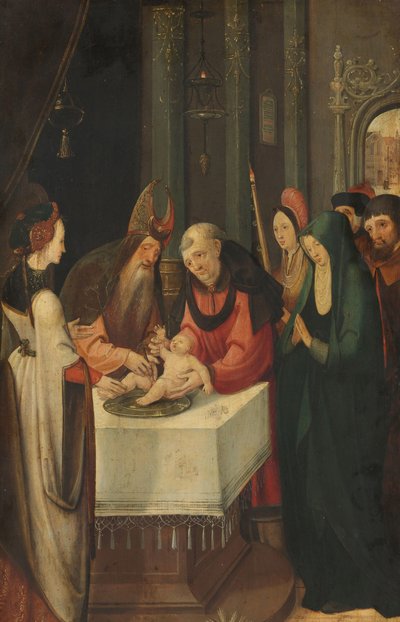 Circoncision du Christ, aile gauche d