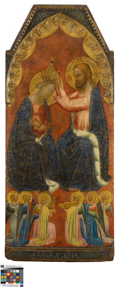 Le couronnement de la Vierge - Puccio di Simone