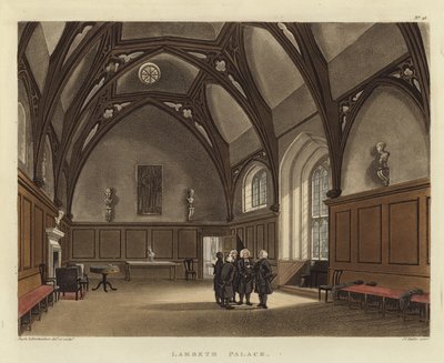 Palais de Lambeth - Pugin and Rowlandson