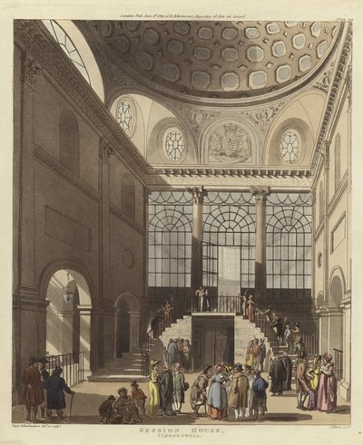 Maison des sessions - Pugin and Rowlandson
