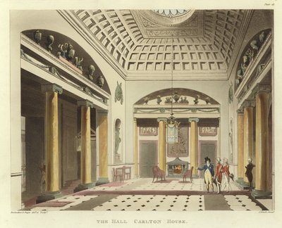 Le Hall - Pugin and Rowlandson