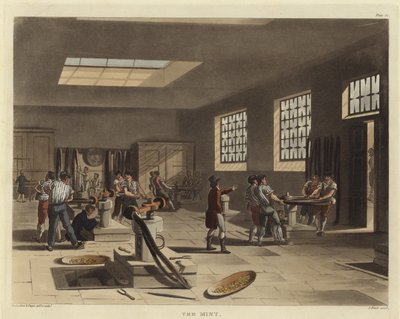 La Monnaie - Pugin and Rowlandson